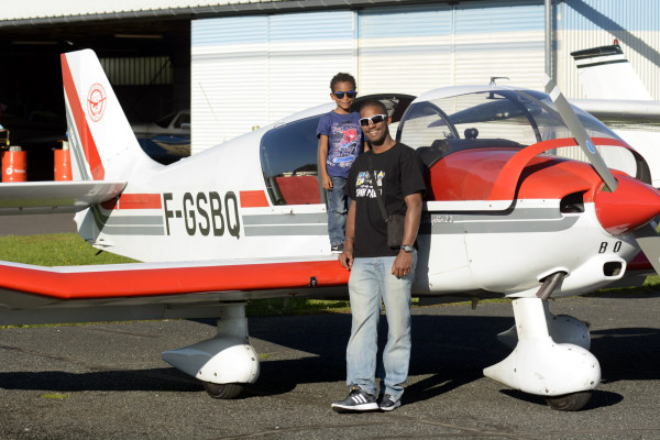 Sasha et son papa Nicolas