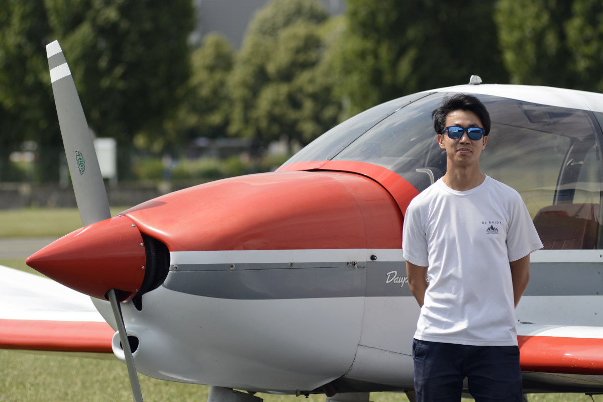 Premier vol solo de Jrmy
		