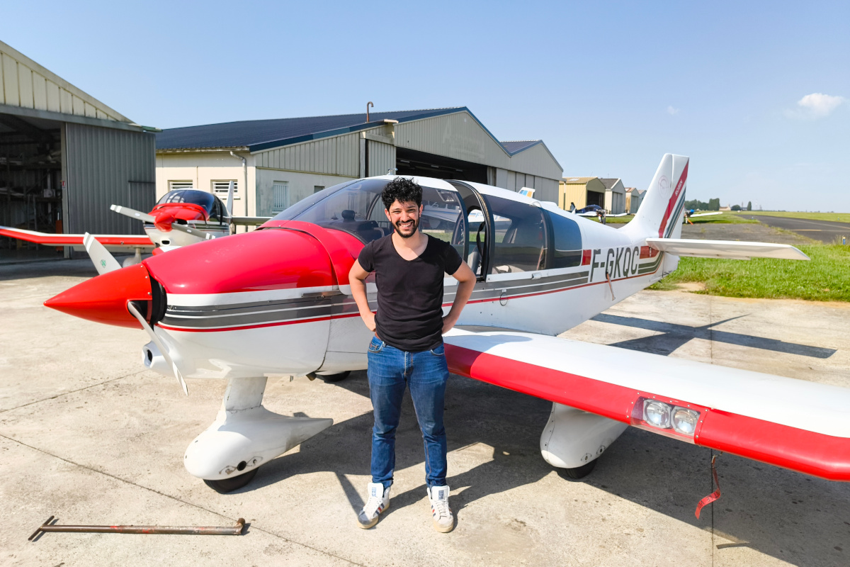 Premier vol solo de emilien