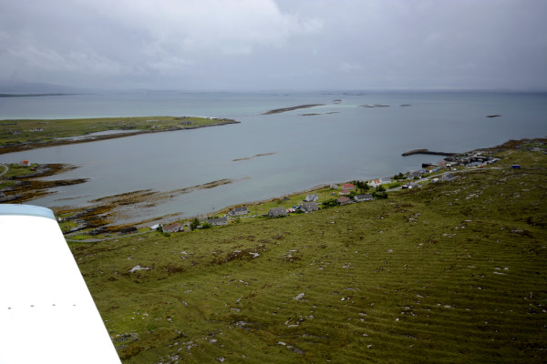 Le centre ville de Berneray