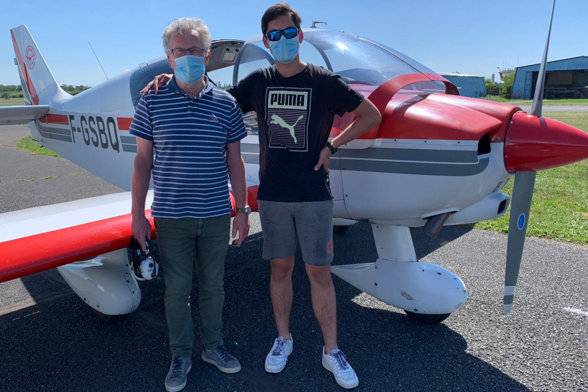 solo mathew 4 heures de vol