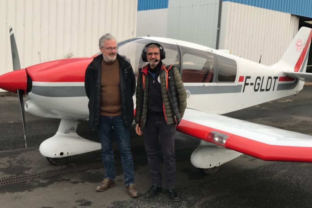 Premier vol solo de Mohamed