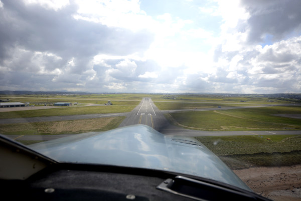 landing stornoway airport