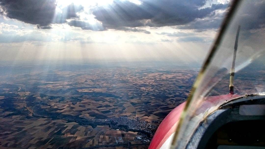 Premier vol solo de Martin